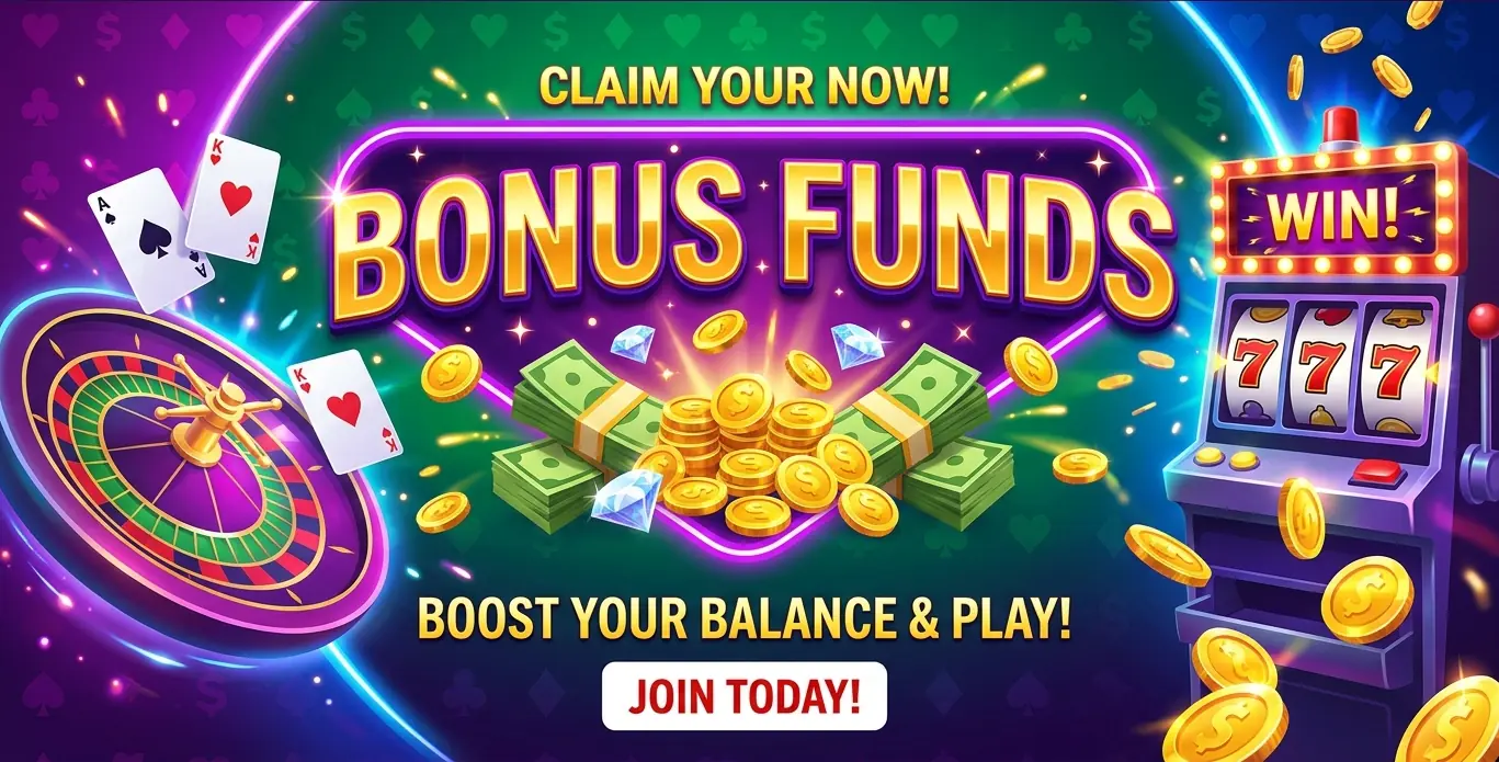 Bonus funds Yukon gold casino