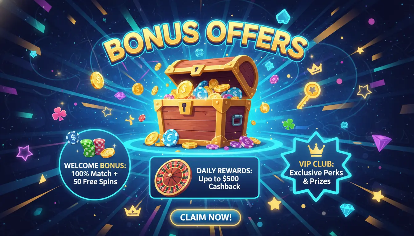 Bonus offers Yukon gold casino